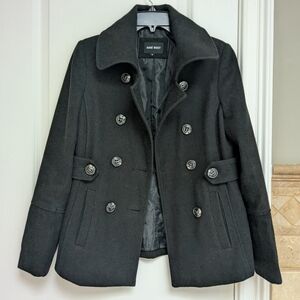 Nine West Wool Blend Pea Coat - size 6